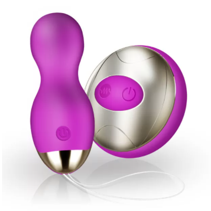 Vibrator æg inkl. remote control - lilla