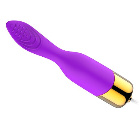 Klitoris vibrator med fjernbetjening, lilla