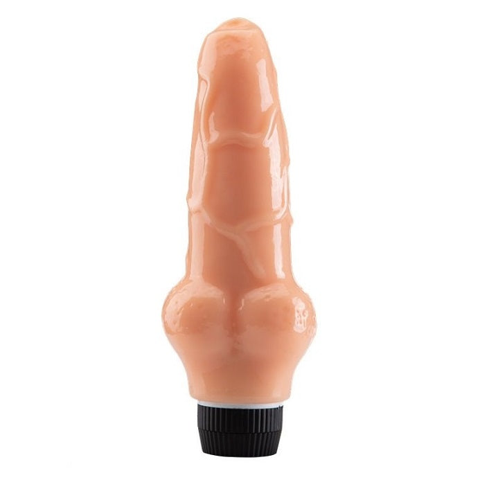 Fed vibrerende dildo 20cm flesh