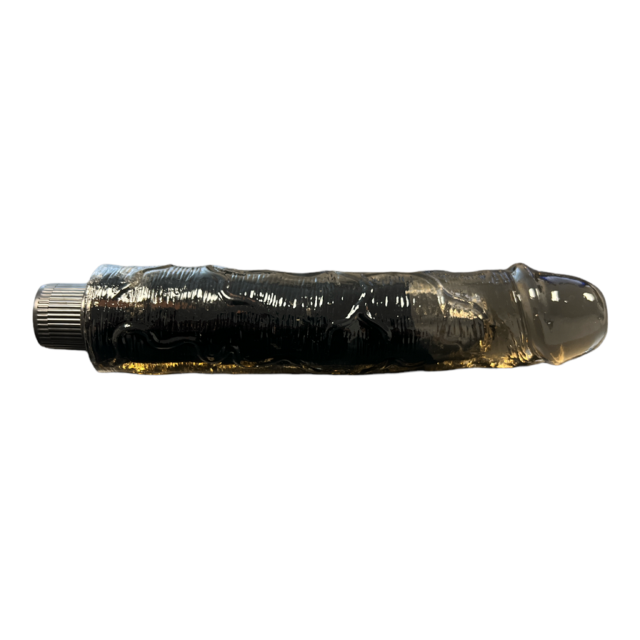 Sort jelly dildo-vibrator