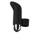 Fingervibrator silikone touch, sort