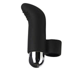 Fingervibrator silikone touch, sort