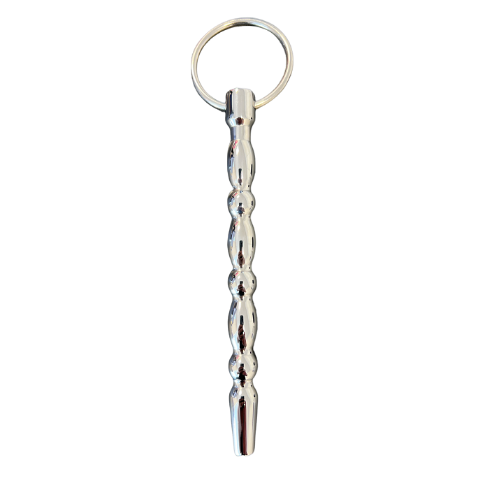 Penis ståldilator med hul og fem kugler