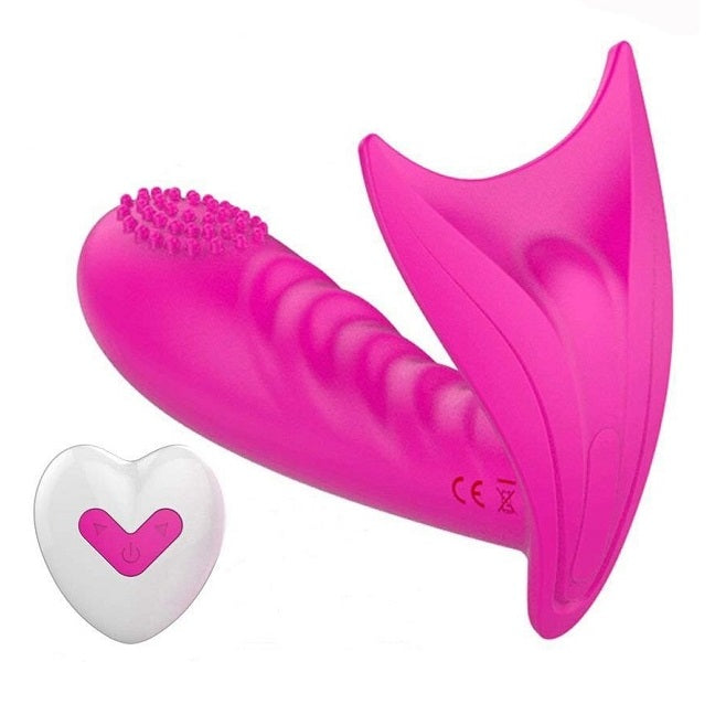 Fjernbetjent vibrerende trusser