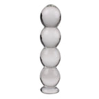 Kugle glasdildo BEAUTY GLASS, 14cm
