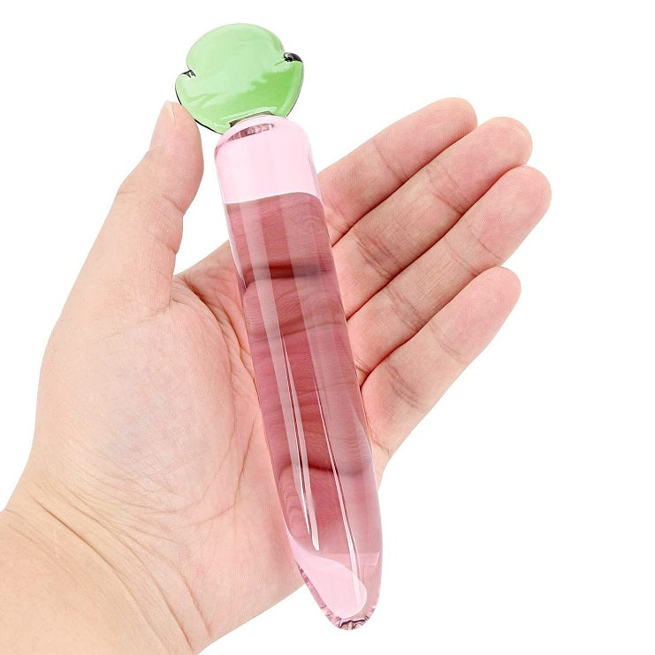 Glasdildo FUN FRUIT 16cm