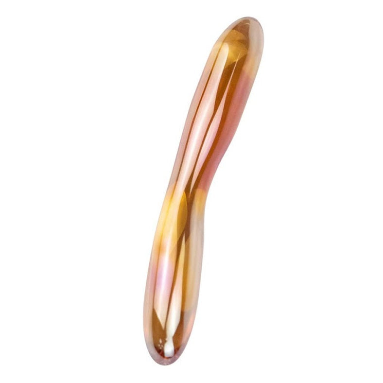 Glasdildo GOLDEN EYES 17cm