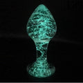 Selvlysende glasplug Glow-in-the-dark