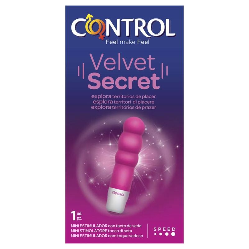 Control velvet mini estimulator
