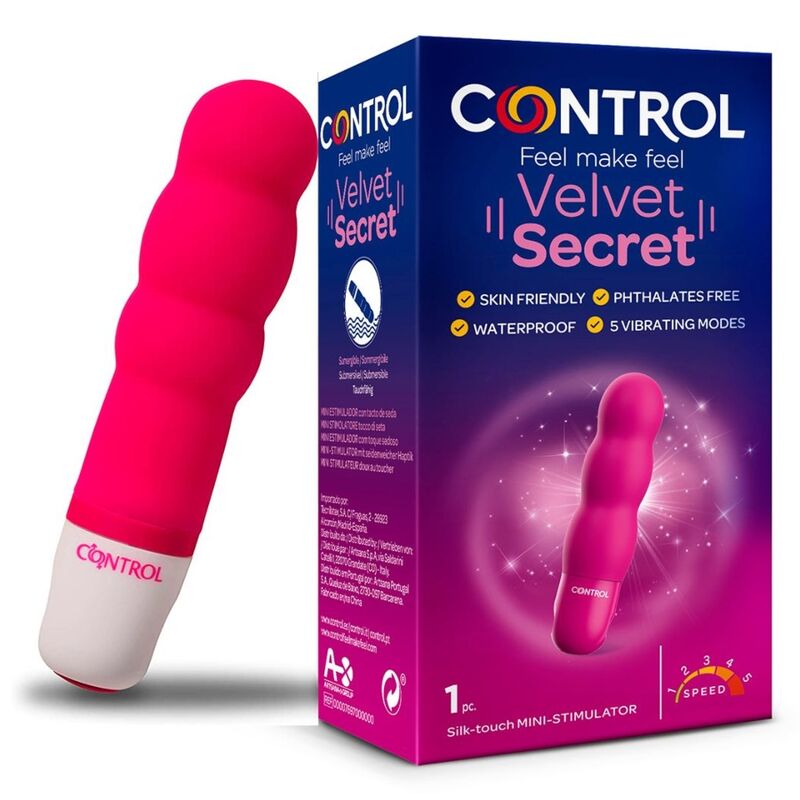 Control velvet mini estimulator