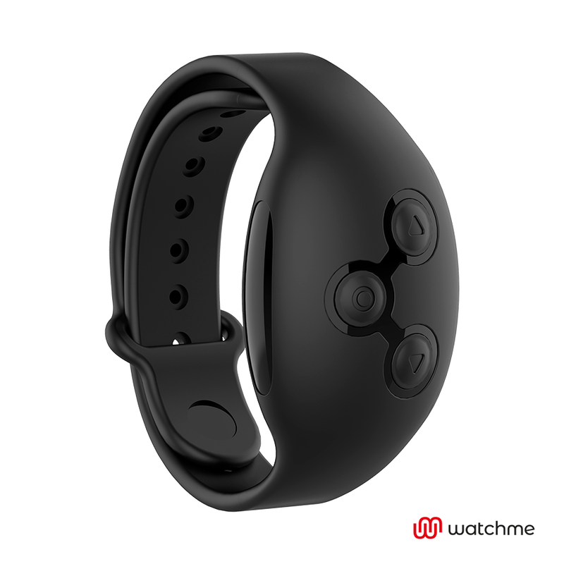 Black &amp; Silver agron remote control penisring watchme