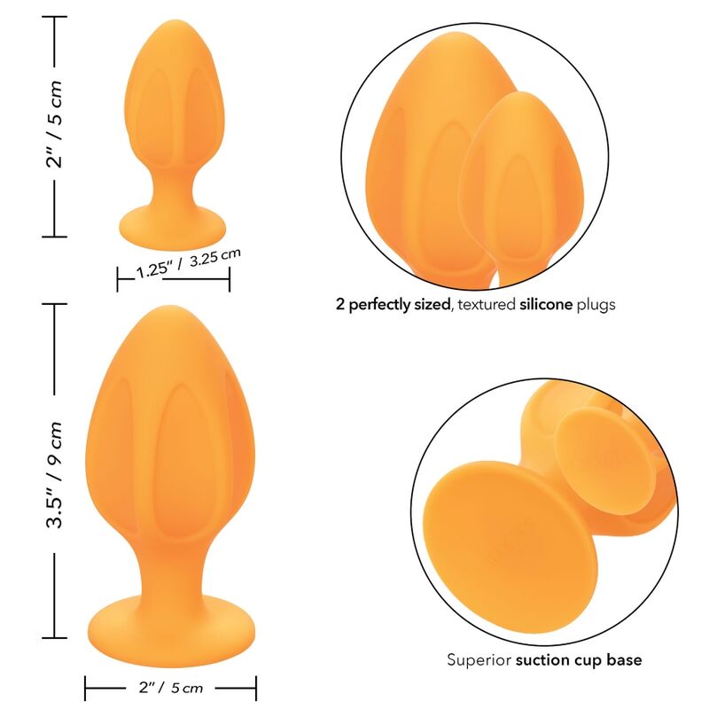 Calex fræk buttplug orange