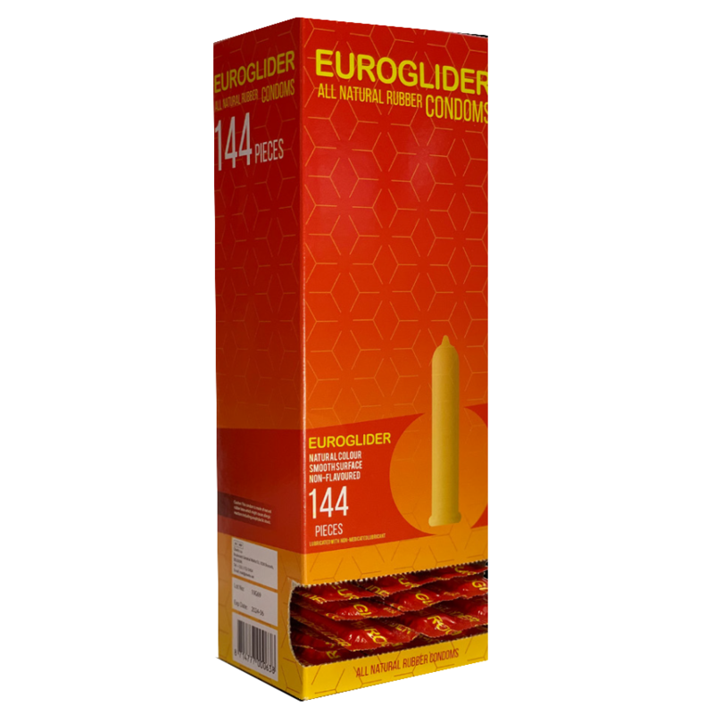 Euroglider kondomer 144 stk