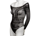 Calex Scandal off the shoulder body suit one size black