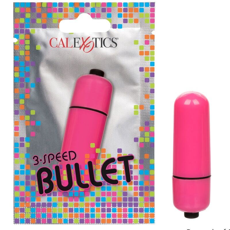Calex vibrerende bullet 3 hastigheder lyserød
