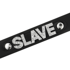 Coquette Chic Desire choker vegansk læder slave