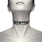 Coquette Chic Desire choker vegansk læder slave