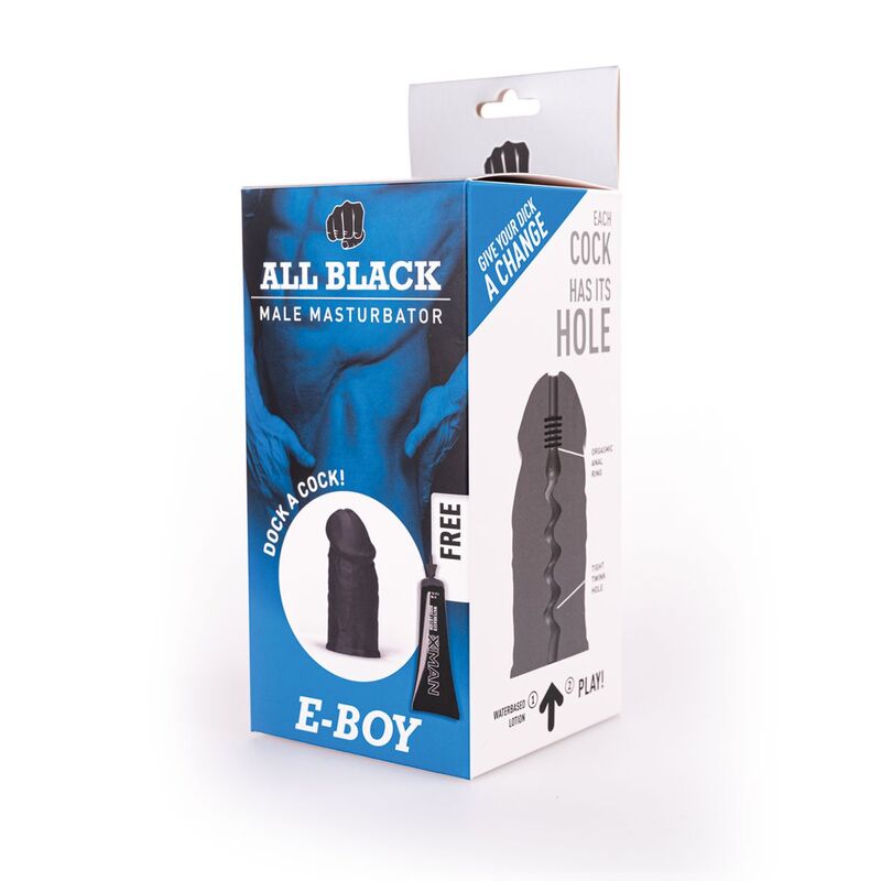 All Black masturbator e-boy