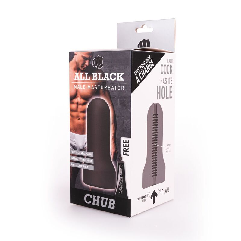 All Black masturbator loop