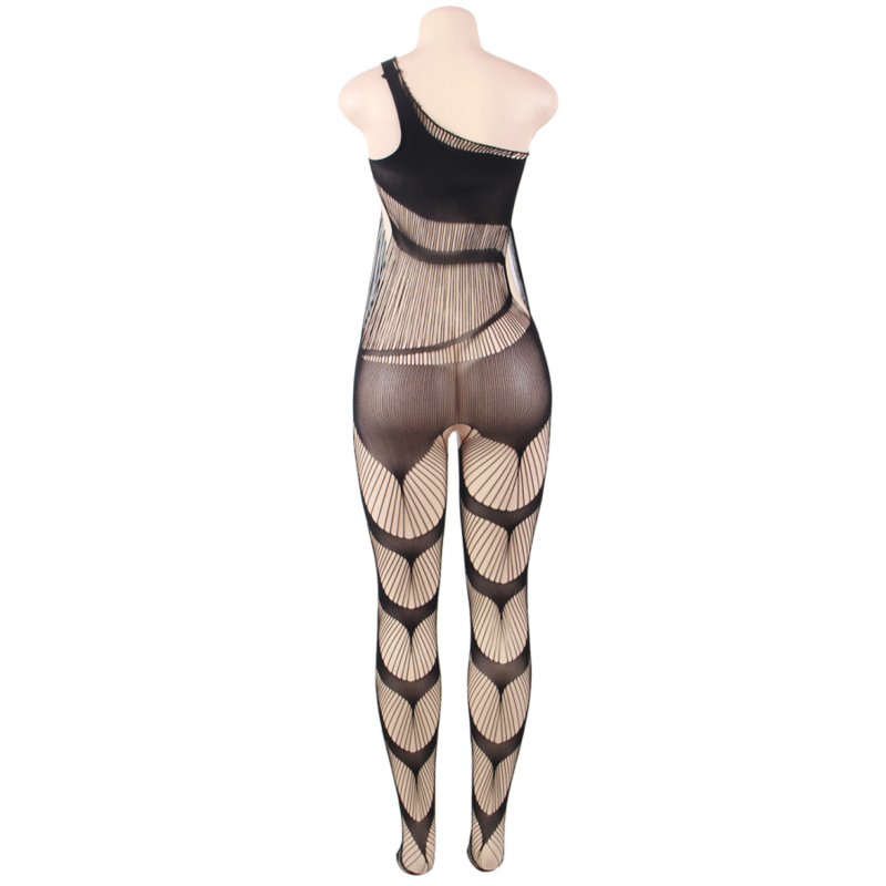 Queen Lingerie strappy bodystocking S/L