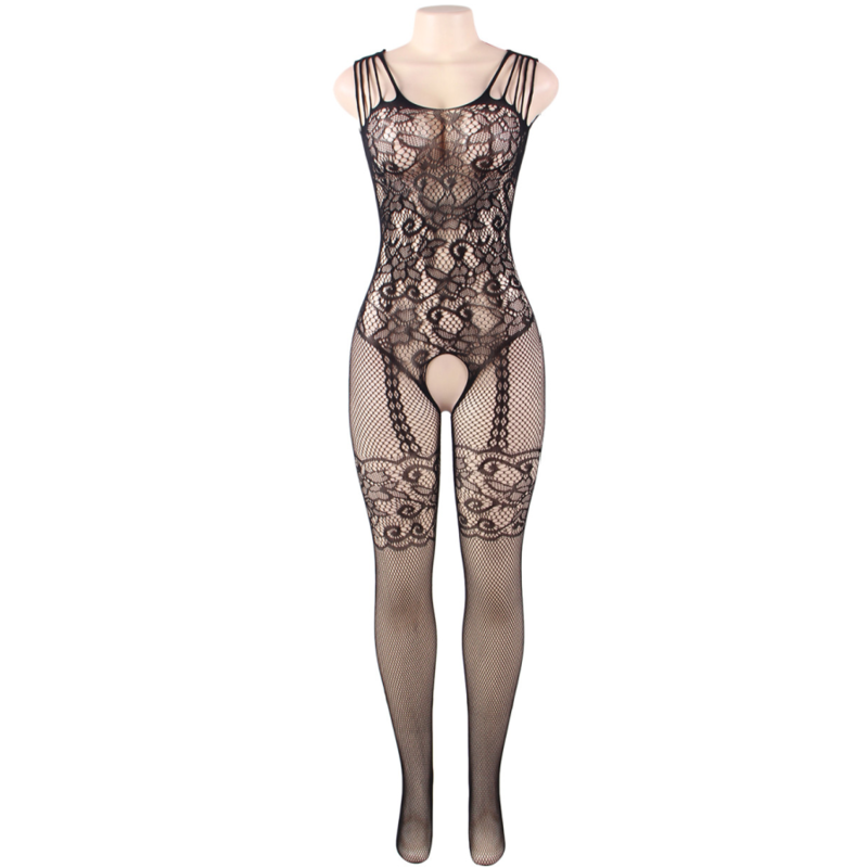 Queen Lingerie bundløs bodystocking S/L