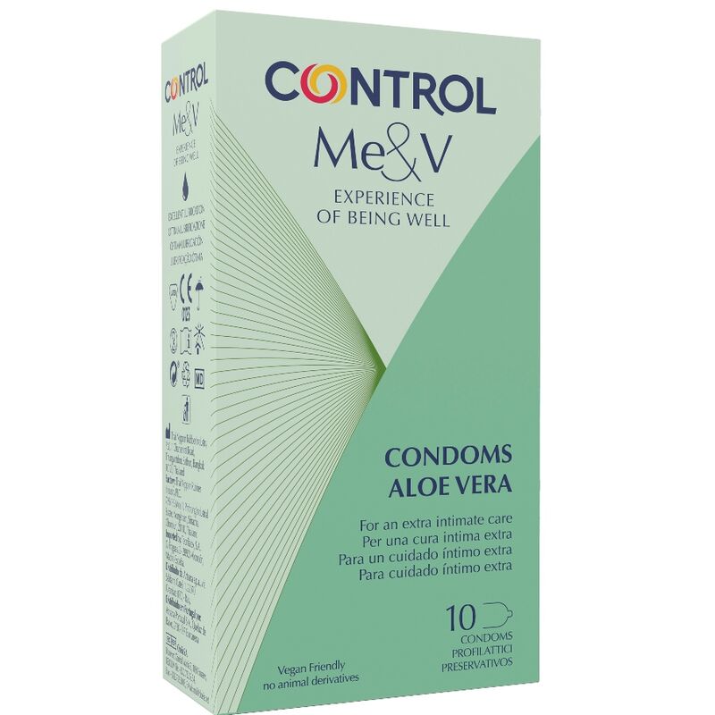Control kondomer aloe vera 10 stk kondomer