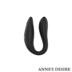 Anne's desire dual pleasure wirless watchme sort/guld
