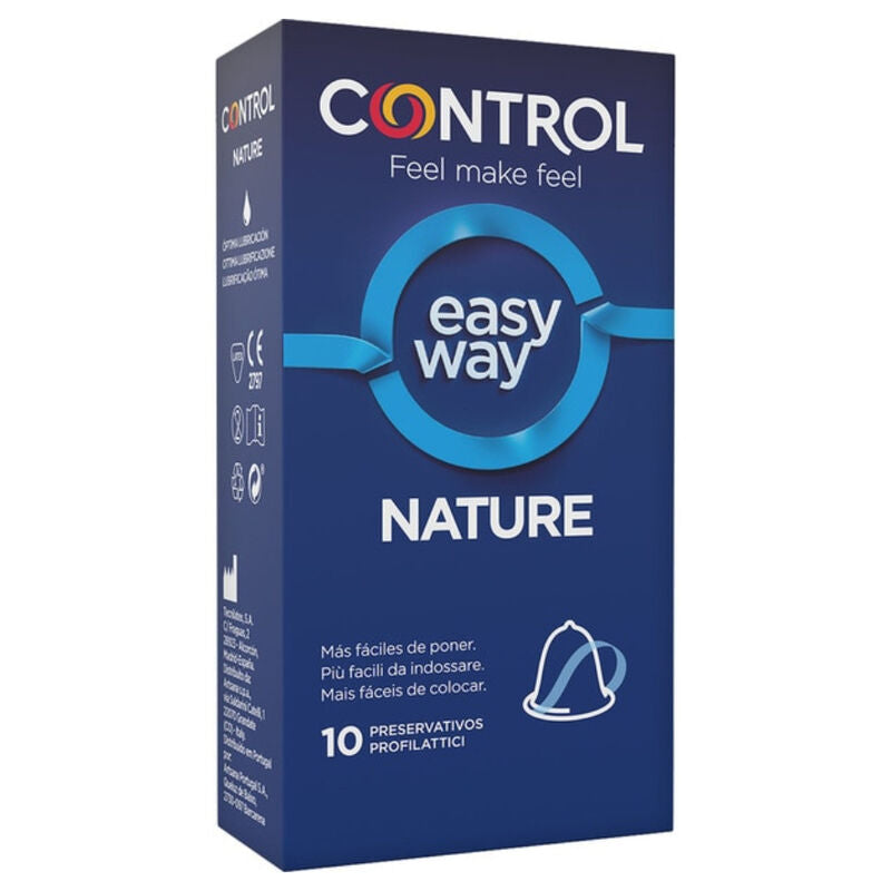 Control nature easy way 10 stk kondomer