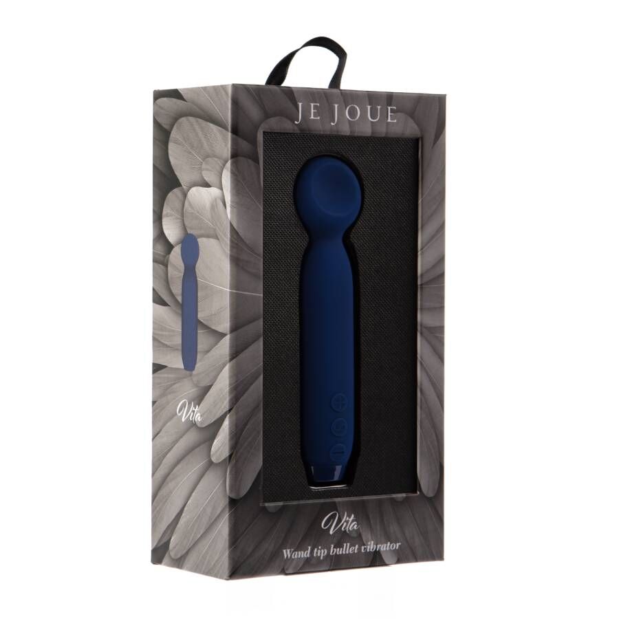 JE JOUE - VITA BLÅ VIBRERINGSKUGLE