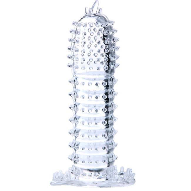 Baile penis sleeve hvid silikone