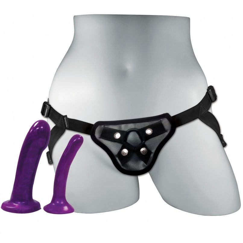 Sportsheets vibrating strap-on kit