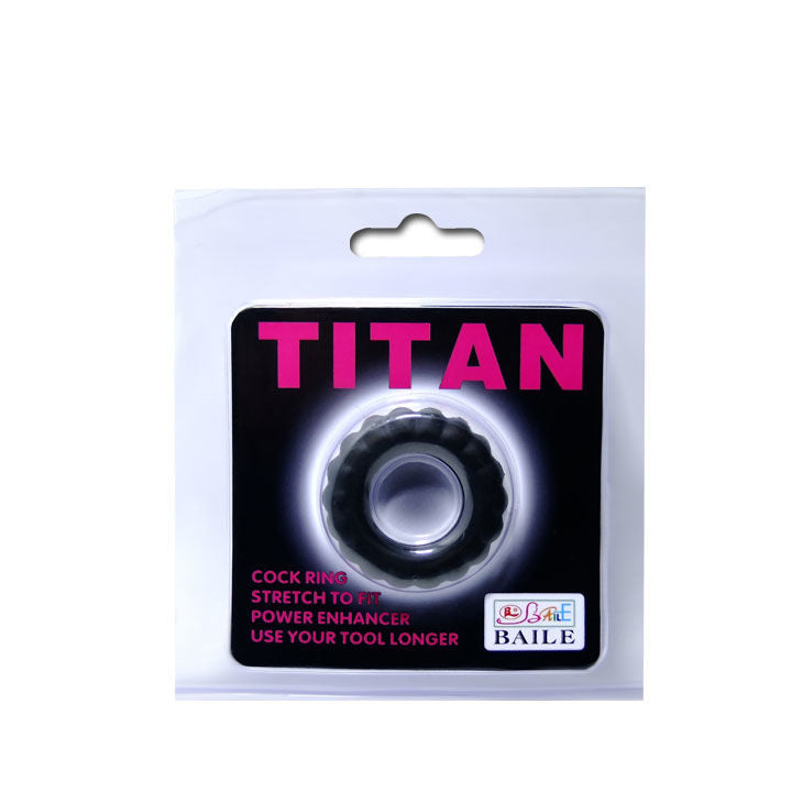 Baile titan penisring sort 2cm