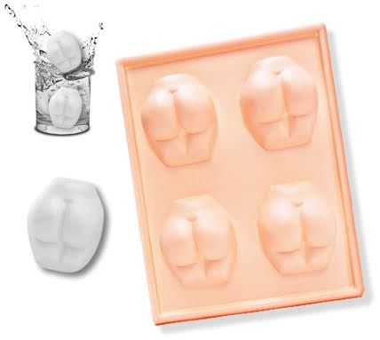 Isbakke female butt icecubes