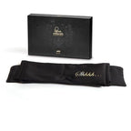 Bijoux black blindfold "shhhh" tekst