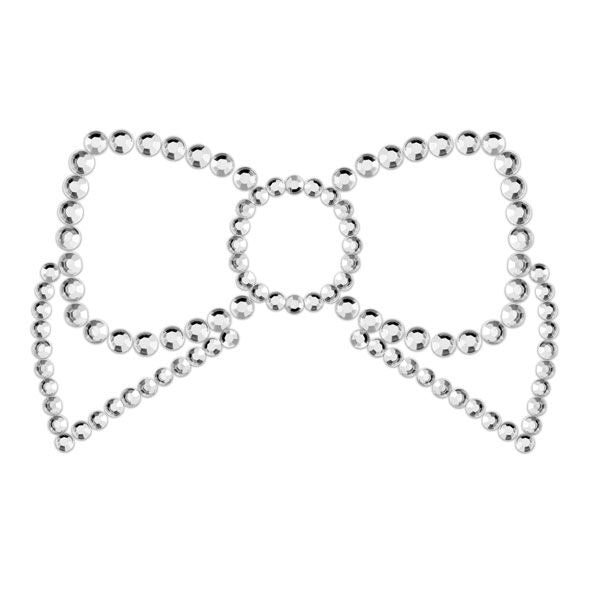 Bijoux Mimi silver mini bow nipplecovers 2 stk