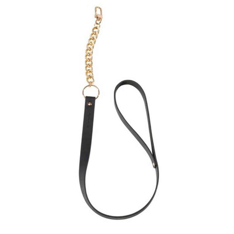 Bijoux Maze labyrint bred choker i sort