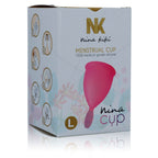 Nina cup menstrual cup size pink L