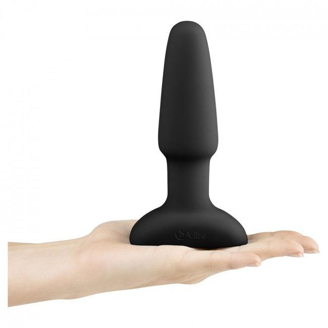 B-Vibe rimming fjernbetjeningplug 2 sort