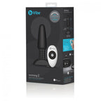 B-Vibe rimming fjernbetjeningplug 2 sort