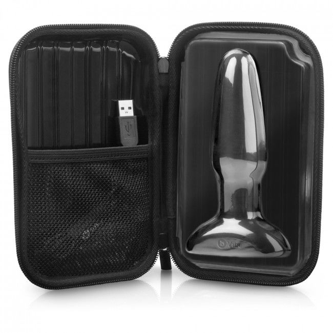 B-Vibe rimming fjernbetjeningplug 2 sort