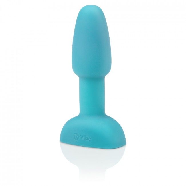 B-Vibe rimming petite remote control plug teal