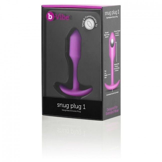 B-Vibe tæt plug 1 lyserød