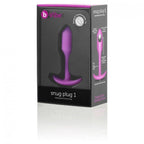 B-Vibe tæt plug 1 lyserød