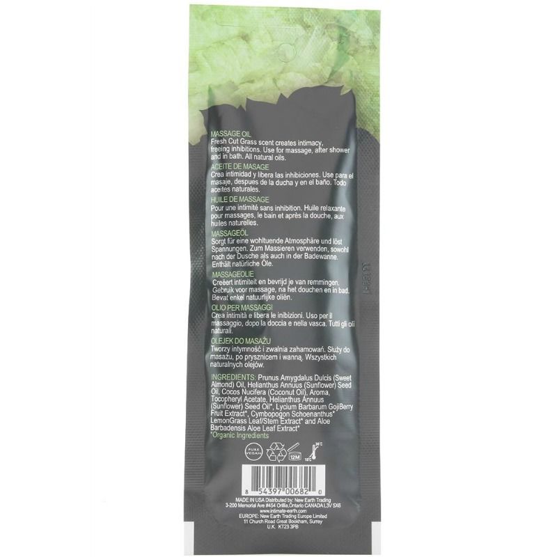 Intimate Earth græsolie massage 30 ml