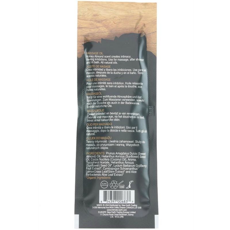 Intimate Earth mandelolie massage 30 ml