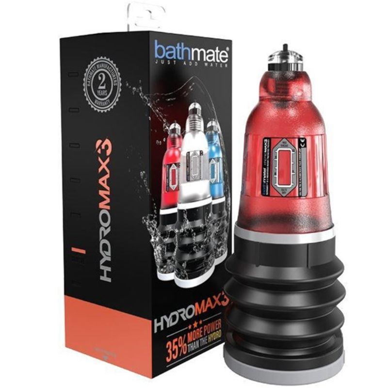 Bathmate hydromax 3 rød