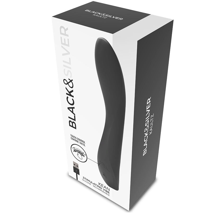 Black &amp; Silver kean vibrator touch control