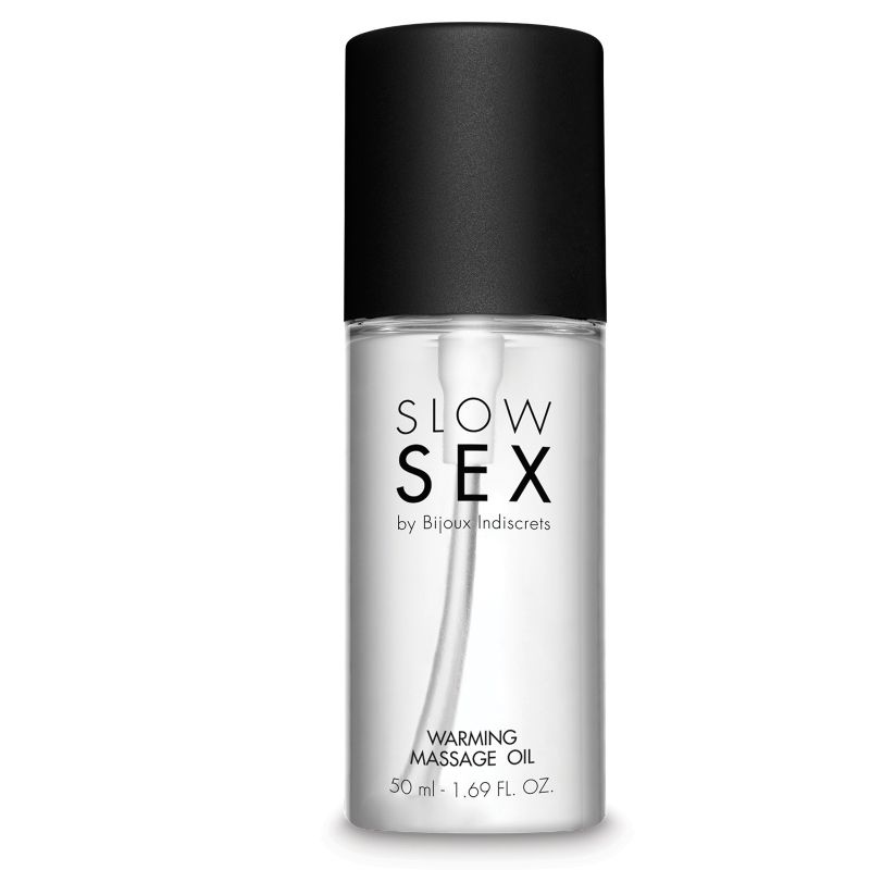 Slow sex varmende massageolie 50 ml
