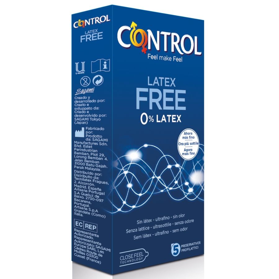 Control latex-fri 5 stk kondomer