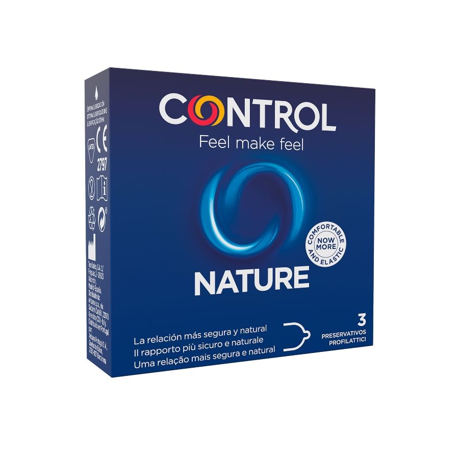 Control nature 3 stk kondomer